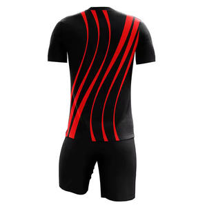Ensembles d'uniformes de football pour jeunes hommes à séchage rapide, maillots de match, design économique - Product Image 4