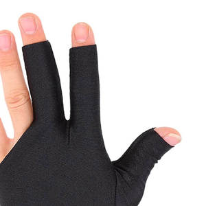 Guantes de Billar de 3 Dedos Personalizados OEM, Coloridos, Guantes de Snooker con Dedos Descubiertos, Unisex, Más Vendidos, Ligeros, de Nailon/Spandex - Product Image 5