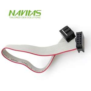 Conjunto de cable de cinta eléctrica IDC de 10 pines personalizado Arnés de cables de paso de 2,54mm - Product Image 4