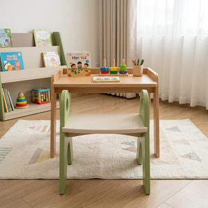 Silla infantil de madera contrachapada de pino americano, muebles de sala de estar de Vietnam, diseño duradero y seguro, bordes lisos para niños - Product Image 2