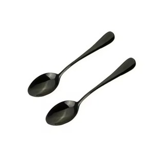Unique Design Metal Tea <b>Spoon</b> 5 Pcs Stainless Steel <b>Coffee</b> <b>Spoon</b> Sugar Stirring <b>Spoon</b> Dessert Cutlery Dining Table - Product Image 2