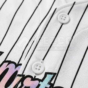 Camiseta de Béisbol Profesional, Tejido de Malla, Absorbe la Humedad, Ropa Deportiva, Diseño Personalizado, Uniforme de Equipo - Product Image 5