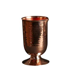 Verre en cuivre de style mid-century, écologique, aux bienfaits ayurvédiques pour la santé, pour la maison, les mariages, les hôtels et les fournitures - Product Image 1