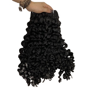 Extensions de cheveux humains de qualité supérieure, à pointes plates, en ruban adhésif, bouclées, ondulées, à ondes profondes, cheveux vierges vietnamiens 100%, prix de gros - Product Image 6
