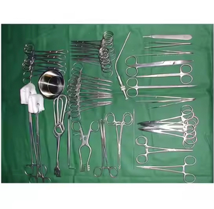ชุดเครื่องมือผ่าตัดทั่วไป 82 ชิ้น ของ Azicon สำหรับการสำรวจช่องท้อง คีมหนีบห้ามเลือด คีมหนีบเนื้อเยื่อ ที่ดึงเนื้อเยื่อ ชุดอุปกรณ์ผ่าตัด - Product Image 5