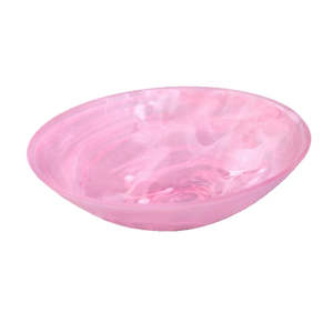 Oceanic Pearl Signature Resin Bowl Luxury Handcrafted <b>Epoxy</b> Decorative Centerpiece & Serving Bowl for Dining <b>Table</b>, <b>Coffee</b> - Product Image 4