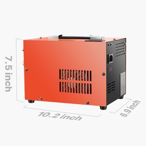 Compressore d'aria portatile per PCP 4500PSI/30Mpa con convertitore integrato e sistema di raffreddamento a ventola DC12V/AC120V - Compressori d'aria M - Product Image 4