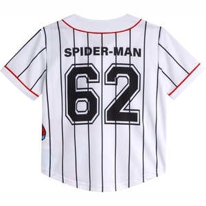 Bulk Baseball Jerseys - Custom Print Team Apparel - Lightweight Breathable <b>Polyester</b> Baseball <b>Shirt</b> for Club Training - Product Image 2