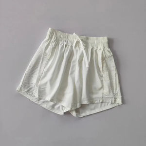 Shorts en maille double couche pour femmes, vêtements de sport pour la course à pied et l'entraînement - Product Image 2