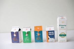 Mejor Precio al por Mayor, Proveedor de Exportación, Crema No Láctea para Bebidas, OEM/ODM, HALAL, Crema de Queso Pandan para Postres, Crema para Café y Té con Leche, 500G - Product Image 6