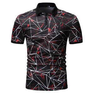 ACTIVE ENTERPRISES Camiseta de Manga Corta para Hombre, Tejida, con Patrón Sólido, Transpirable, de Poliéster/Algodón, Estilo Casual Urbano, Personalizable - Product Image 4