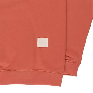 Custom Logo Men Heavyweight Fleece Pullover Hoodie Rust Oversized Graphic Print Streetwear Cotton Hoodies Sweatshirt OEM - Product Image 4