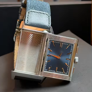 Reloj de Moda de Alta Calidad Estilo Flip Vintage 2020, Correa de Acero Inoxidable, Resistente al Agua, Espejo de Cristal de Zafiro, Puntero, para Hombre - Product Image 2