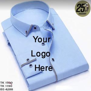 Autumn Collection <b>Men's</b> Multicolour Full Sleeve <b>Shirt</b> 100% Cotton Custom Logo Formal Casual Wear Competitive Price-Made - Product Image 1