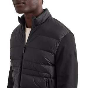 Chaqueta de Invierno para Hombre, Tipo Cárdigan, con Capucha, Cierre de Cremallera, Cuello Alto, Resistente al Viento, Acolchada, para Adultos, Servicio OEM - Product Image 4