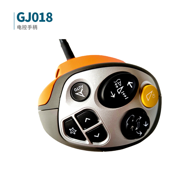 OEM Multifunctional Joystick for Cranes, Loaders, Forklifts, Tractors, Excavators; up to 17 Customizable Buttons & Labels