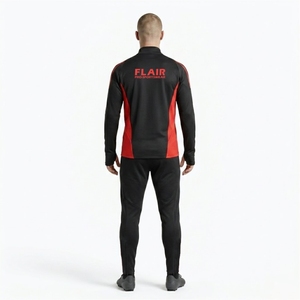 Professional Men's Soccer Training Suit – Quarter-Zip Performance Tracksuit for Adults and Kids - Product Image 3