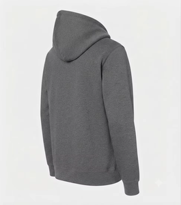 Sudadera con Capucha para Bebé, Corte Regular, 100% Algodón, Forro Polar, Color Sólido, Ropa Casual de Invierno, Diseño con Bolsillo Frontal, Unisex, Impermeable - Product Image 4