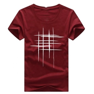 Fournisseurs d'usine directs T-shirts d'été pour hommes Qualité professionnelle Séchage rapide Respirant Conception personnalisée Impression 100% coton - Product Image 4