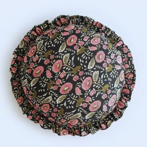 Funda de Cojín Redonda Kalamkari de Polialgodón, Decorativa para Sofá, Proveedor de Exportación al por Mayor de India - Product Image 4