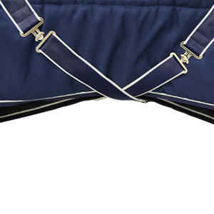 Couverture pour cheval, couvertures équestres classiques 1600D, couverture d'écurie pour cheval avec sangles, haute qualité - Product Image 3