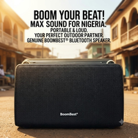 Boombest LN711BT Enceinte Portable Sans Fil, Boîte Sonore à Basses Puissantes, Haut-Parleur, Lecteur de Musique avec Carte TF, USB et Radio FM pour le Marché Africain