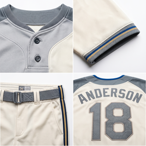 Pantalones de Jersey de Malla 100% Poliéster Sublimados Personalizados, Uniforme de Béisbol para Hombre, Nombre del Jugador, Ropa Deportiva Juvenil B2B OEM, Etiqueta Personalizada - Product Image 4