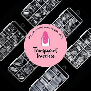 Faux Ongles en Gros 120 Pièces Personnalisables à Presser Transparent Givré Carré Ovale Amande Ballerine Ongles Artificiels - Product Image 3