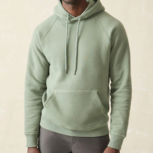 Sweat à capuche en molleton personnalisé pour homme, en coton biologique, durable, coupe oversize décontractée - Product Image 1