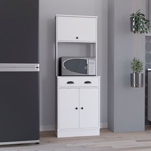 Apex cucina dispensa con cassetto due armadi a microonde Stand armadi da cucina funzionale - Product Image 3