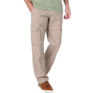 Pantalones Cargo de Lona Impermeables y Transpirables de Alta Calidad para Hombre, Servicio OEM Personalizado, 100% Algodón Ecológico de Peso Medio - Product Image 1