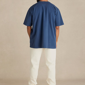 Custom Oversized Heavyweight 250 GSM Cotton <b>T</b> <b>Shirt</b> OEM ODM Wholesale Unisex Streetwear Blank Tee Manufacturer - Product Image 5