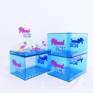 Estante de exhibición de zumo acrílico, a la venta - Product Image 2