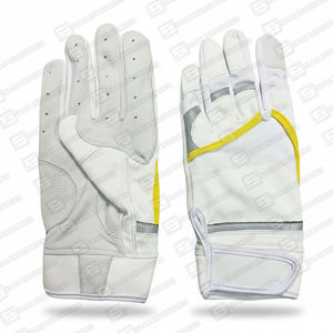 Gants de frappe de baseball professionnels SAAR INDUSTRIES en cuir de vachette Cabretta légers et résistants, multicolores, pour l'entraînement - Product Image 2