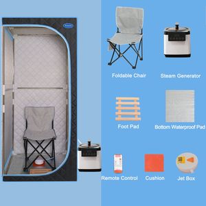 Tenda Sauna a Vapore Portatile Plus Type in Acciaio Inossidabile, Dimensioni Standard, per Terapia Detox e Relax, Uso Domestico, Spazio Ampio - Product Image 4