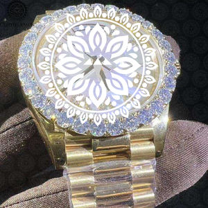 Charm Jewells Luxury Stainless Steel Round <b>Watch</b> 38mm Analog Sapphire Crystal Luminous Quartz Movement Women Fashion - Product Image 1