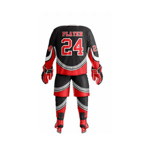 Uniforme de Hockey sobre Hielo de Alta Calidad a Precio Económico, Personalizable, Transpirable, de Secado Rápido, 100% Poliéster, Tela Suave para Venta en Línea - Product Image 2