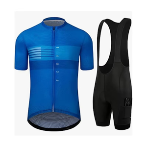 Ensemble de vêtements de cyclisme personnalisés avec logo, maillot et short de vélo de route hautement élastiques, uniforme de cyclisme professionnel fabriqué au Pakistan - Product Image 4
