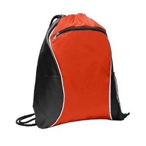 Sac à dos à cordon de serrage, pour la gymnastique, avec compartiment pour chaussures et deux porte-bouteilles d'eau, disponible en plusieurs couleurs - Product Image 2