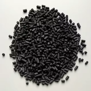 Carbón Activado Peletizado de Alta Pureza Utilizado como Soporte Catalítico. Pellets de carbón activado de alta eficiencia adecuados para solventes. - Product Image 1