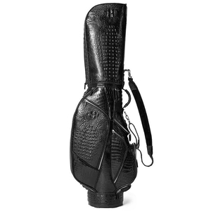 Bolsa de Golf de Cuero Genuino de Primera Calidad, Impermeable, Elegante, Retro, Hecha a Mano, de Lujo, Ligera, de Gran Capacidad, Tipo Bandolera - Product Image 6