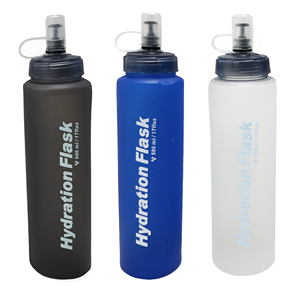 Botella Flexible Plegable de TPU de 500 ml, Ligera y a Prueba de Fugas, para Correr, Senderismo y Escalada al Aire Libre, Uso en Todas las Estaciones - Product Image 1