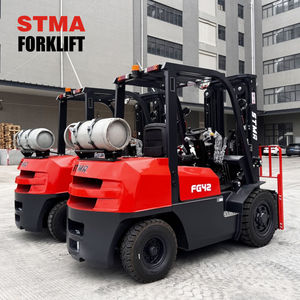 סטמה lpg מלגזה 4טון דלק כפול דלק גז מלמלגזה 1.5 טון 2 טון 2.5 טון 3 טון פרופן מלגזה עם גובה הרמה - Product Image 4