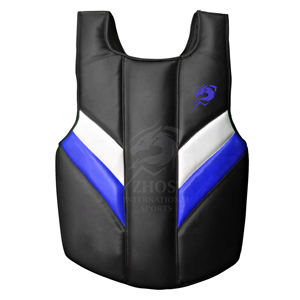Chaleco Protector de Cuerpo de Cuero PU Personalizado, Protector de Pecho para Entrenamiento Deportivo, Boxeo y Artes Marciales - Product Image 6