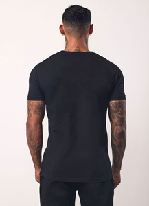 T-shirts surdimensionnés pour hommes, 240 g/m², luxe, poids lourd, vierges, personnalisables, 100 % coton, col épais, impression en gros - Product Image 2