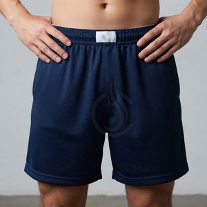 Pantalones cortos casuales clásicos para hombre, tela cómoda y ligera, perfectos para el estilo urbano de verano y el uso diario informal. - Product Image 3