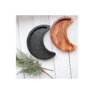 ถาดไม้สนขัดเงาสำหรับใส่ถั่ว ผลไม้อบแห้ง ของตกแต่งผนังแบบสร้างสรรค์ - Product Image 1