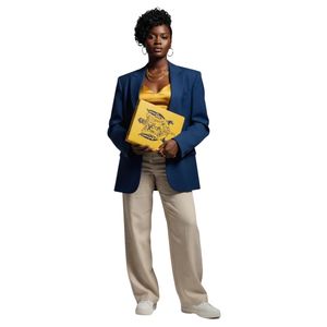 Sigma Gamma Rho 3 <b>Ring</b> Binder Yellow Crest Greek Sorority Binder Durable School Office Organizer Folder - Product Image 6