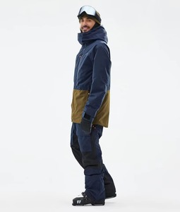 Chaqueta de Esquí y Snowboard Unisex para Invierno, Impermeable 10,000mm, Transpirable, Azul Oscuro, con Capucha, Forro Polar Tex, Aislante y Cortavientos - Product Image 5