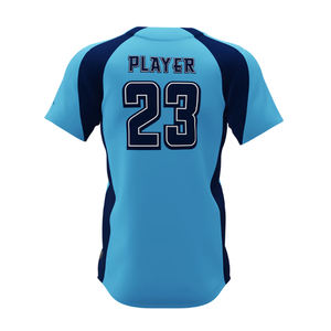 High Quality Customized Color Baseball Jersey 100% Polyester Team Wear Baseball Jersey - Product Image 2